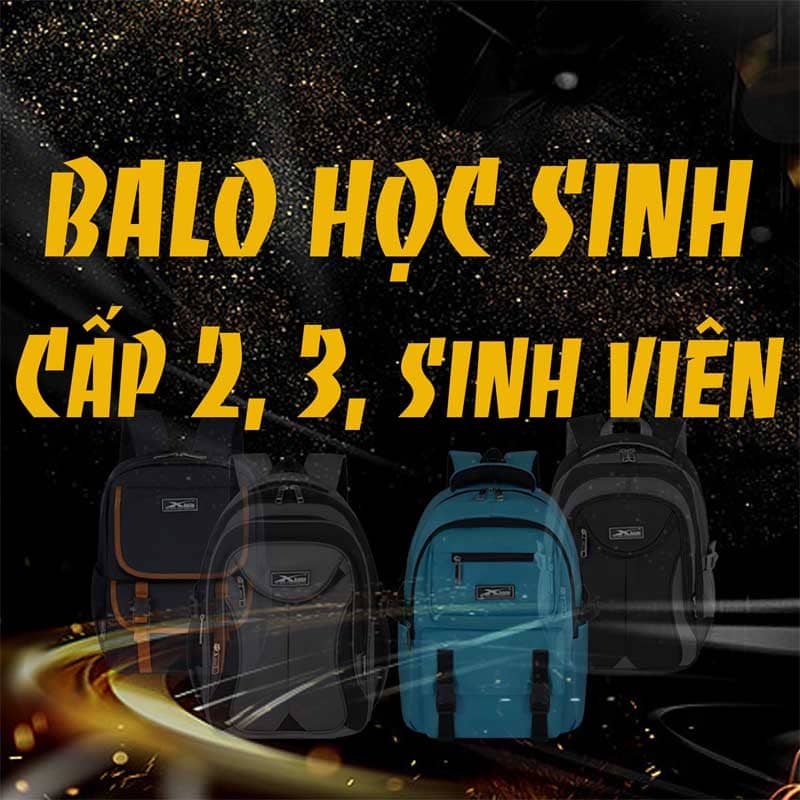 Giới Thiệu 2 May balo học sinh cấp 2, cấp 3, sinh viên