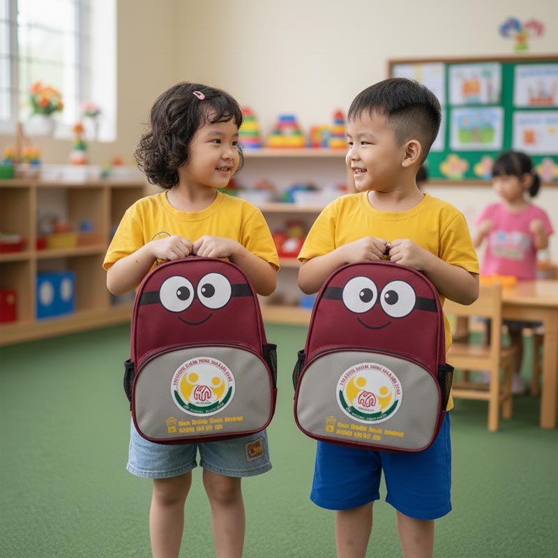 Top Xưởng May Balo Mầm Non Uy Tín, Chất Lượng Hiện Nay 3 Vì sao các trường mầm non nên đặt may balo riêng cho học sinh