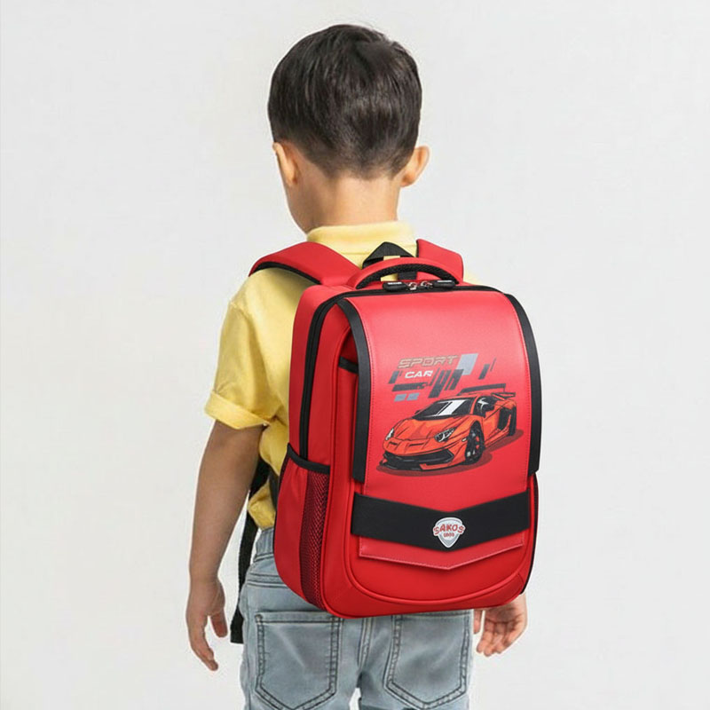 BALO CHỐNG GÙ CẤP 1 SAKOS GENIUS - ĐỎ