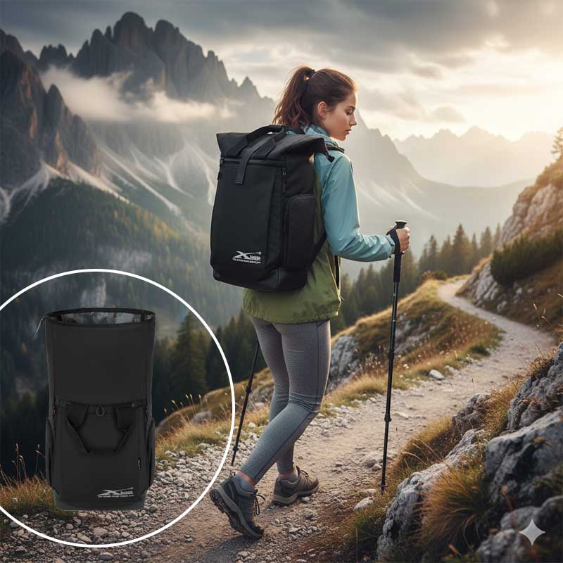 Kinh nghiệm chọn balo đi phượt phù hợp cho chuyến hành trình 14 Balo đi phượt Xbags Secret