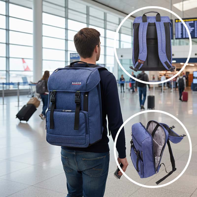 Balo du lịch thông minh Sakos