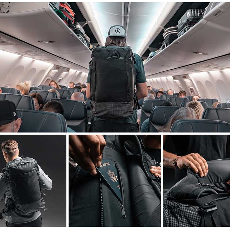 Kích thước balo lên máy bay theo quy định của các hãng hàng không