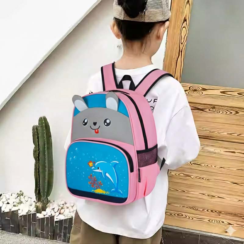 BA LÔ DÀNH CHO BÉ GÁI XBAGS DOLPHIN XB 3021