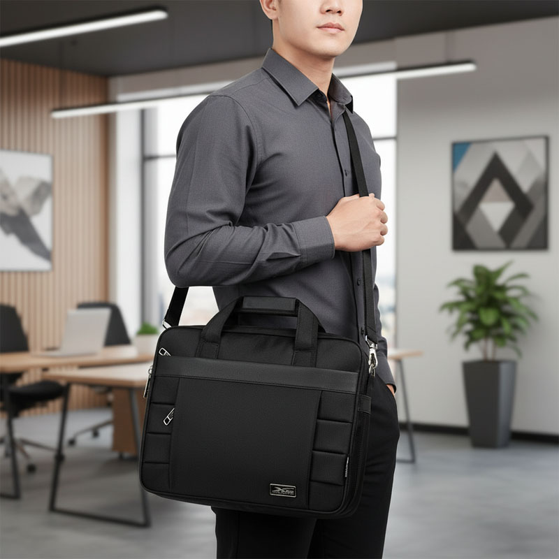 Cặp laptop công sở – Gọn gàng, chuyên nghiệp mỗi ngày 11 Cặp laptop Xbags Expand Pro XB 4002