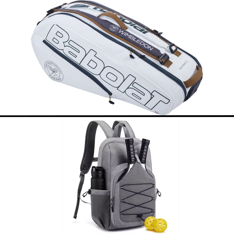 So sánh balo tennis và túi đựng vợt tennis chuyên dụng