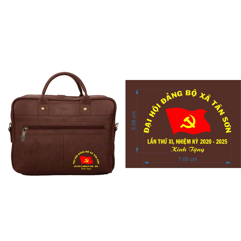 Quà tặng đại hội ý nghĩa thiết thực bằng balo túi xách 5 In logo lên balo quà tặng đại hội có ý nghĩa gì?