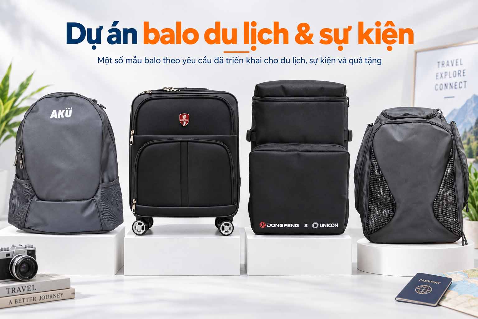 DỰ ÁN SẢN XUẤT 3 Dự án balo du lịch và sự kiện
