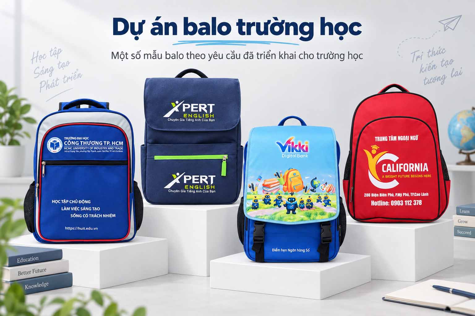 DỰ ÁN SẢN XUẤT 2 Dự án balo trường học