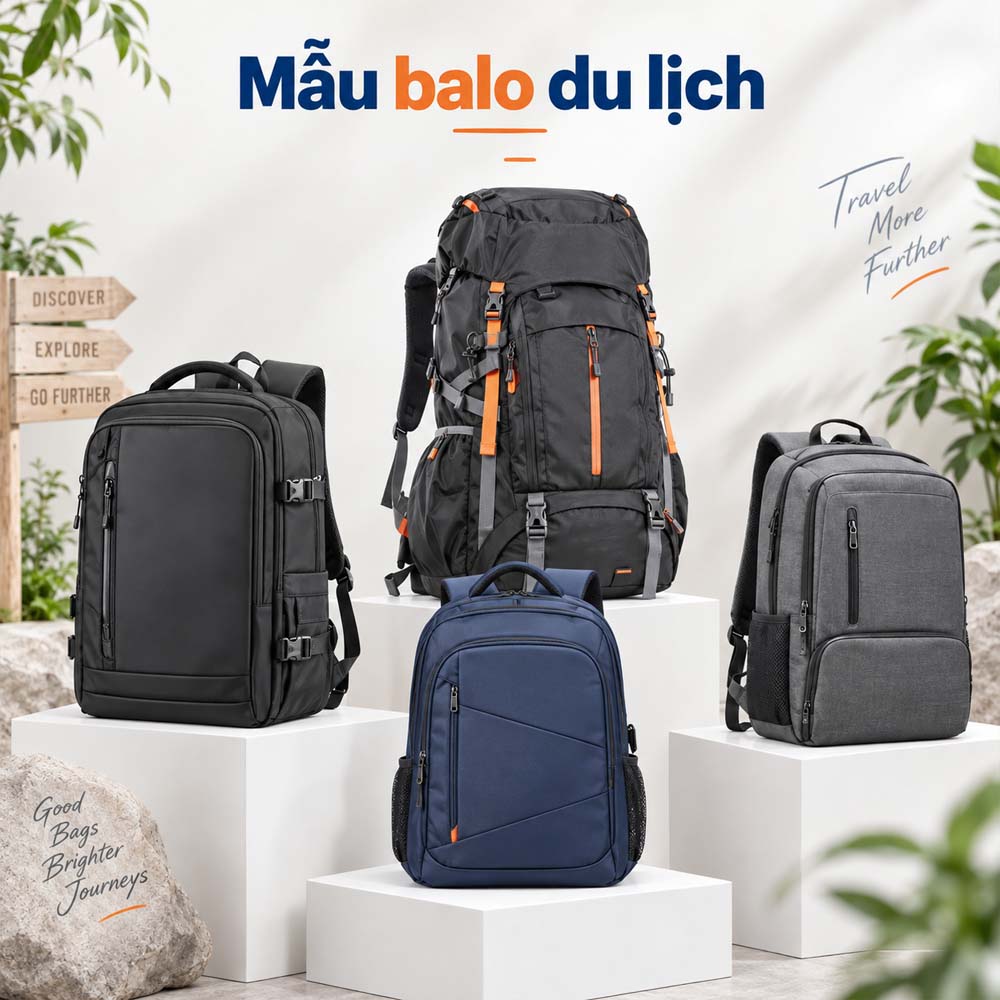 Mẫu balo du lịch