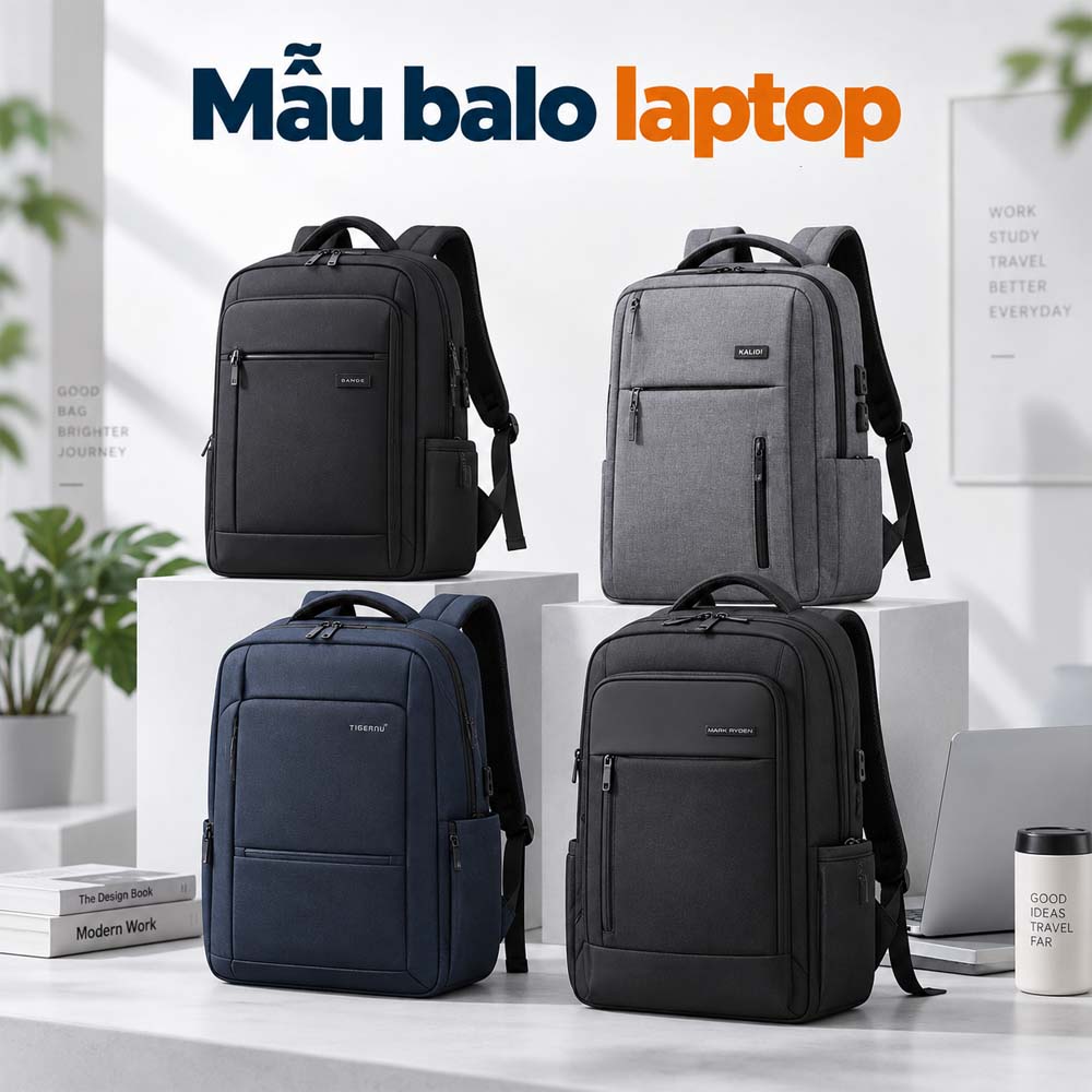 Mẫu balo laptop